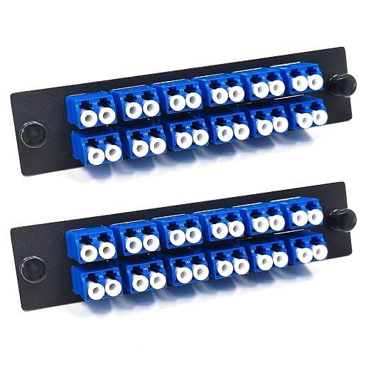 12 Duplex LC/UPC Fiber Patch Panel by Duogaliaopticalfiberproduct