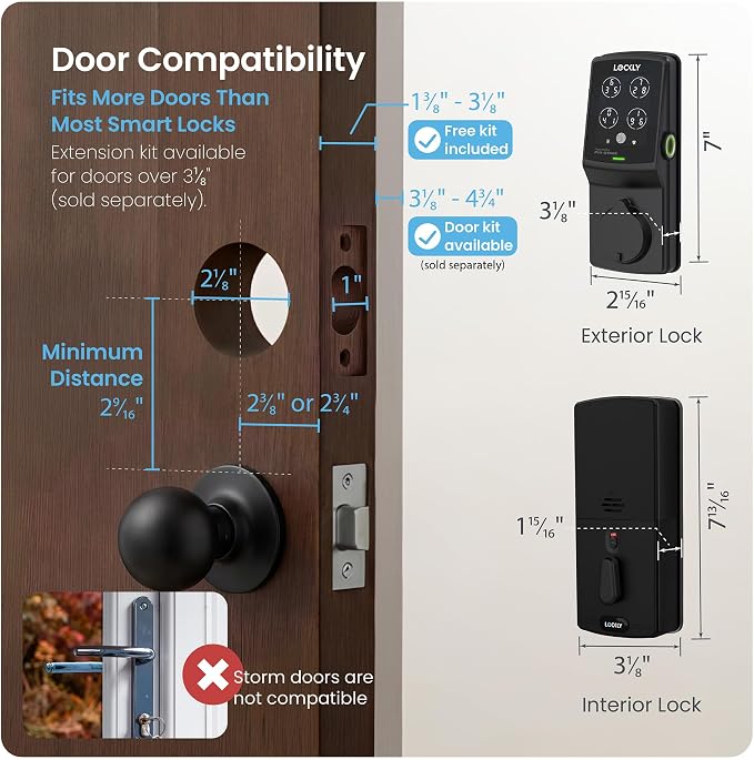 Lockly Secure Plus, Keyless Entry Door Lock, Smart Locks - Image 10