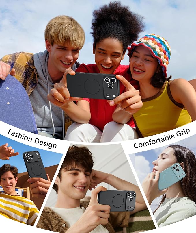 FNTCASE for iPhone 17 Pro Case: Integrated Silicone Phone Cases - Image 6