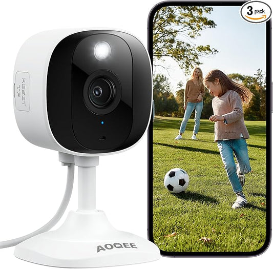AOQEE 2K Cameras for Home Security-Outdoor/Indoor Camera for by AOQEE