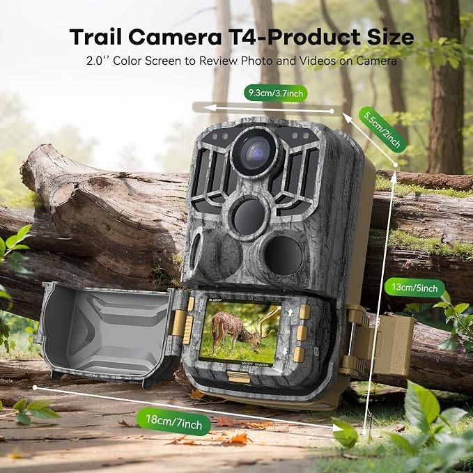 DEATTI Trail Camera 48MP 4K Game Camera - Image 7