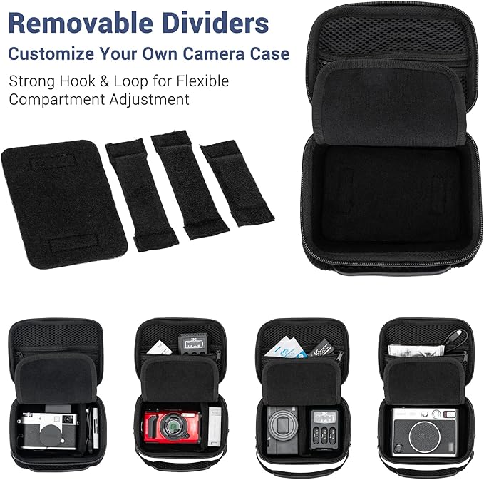 JJC Carrying Case for DJI Osmo 360 Action 6/5 Pro/4/3, Gopro Hero 13/12/11/10 - Image 4