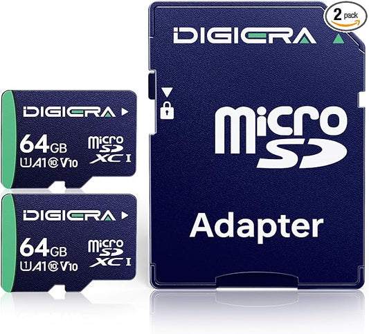 DIGIERA 64GB CT100 microSDXC UHS-I Memory Card by DIGIERA