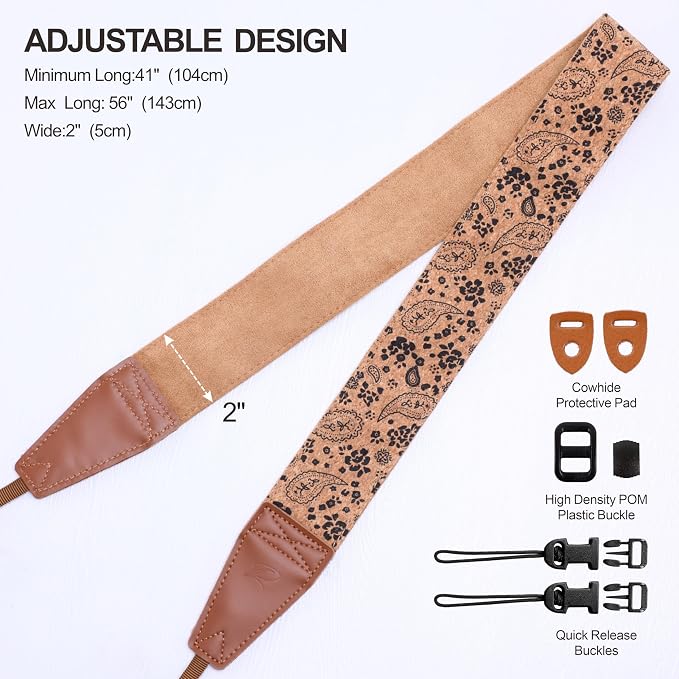 Padwa Lifestyle Cork Camera Strap - Image 7