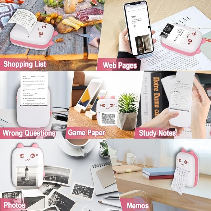 Eschen Pocket Mini Printer, Portable Printer - Image 3