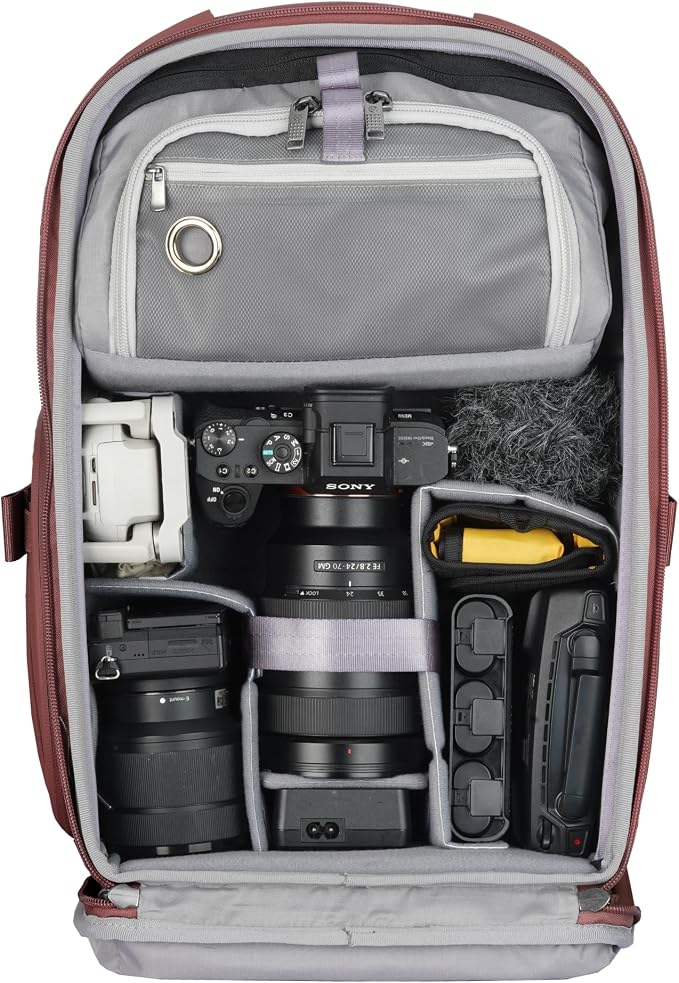 VANGUARD VEO Metro B20L Camera & Everyday Backpack – Fits 70–200mm Attached - Image 3