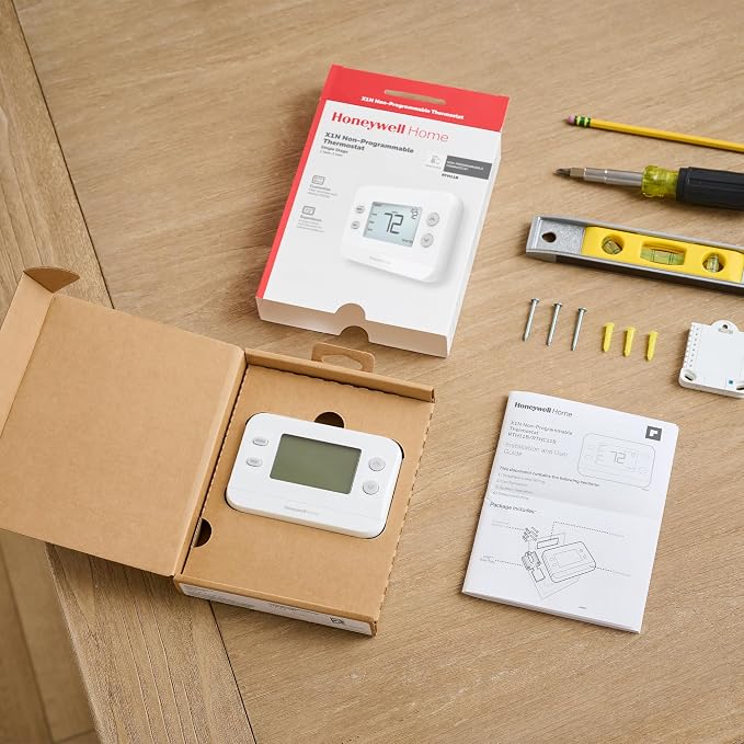 NEW! Honeywell Home Non-Programmable Thermostat, Single-Stage, 1 Heat/1 Cool - Image 3