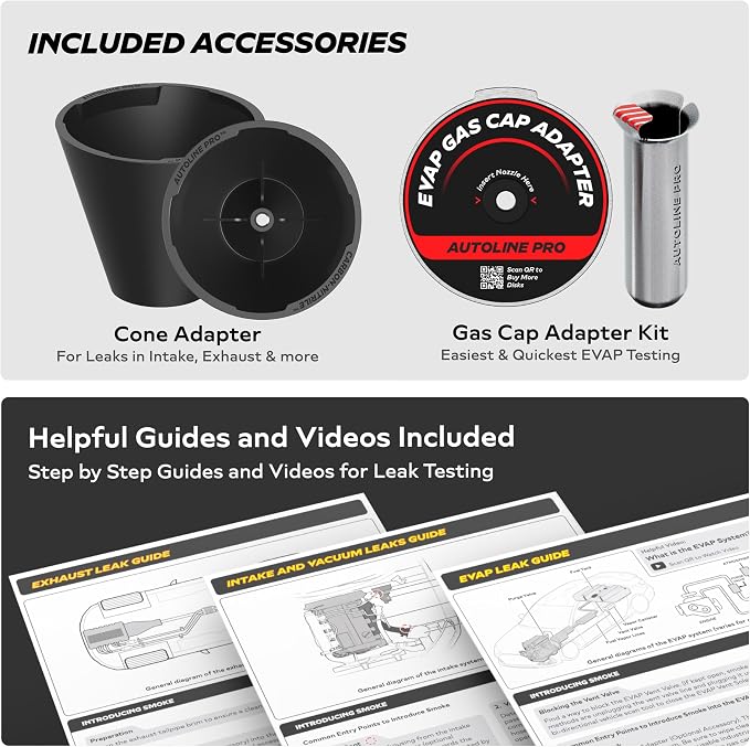 AutoLine Pro HyperSmoke™ Automotive Smoke Machine EVAP Vacuum Leak Tester | Pro - Image 5