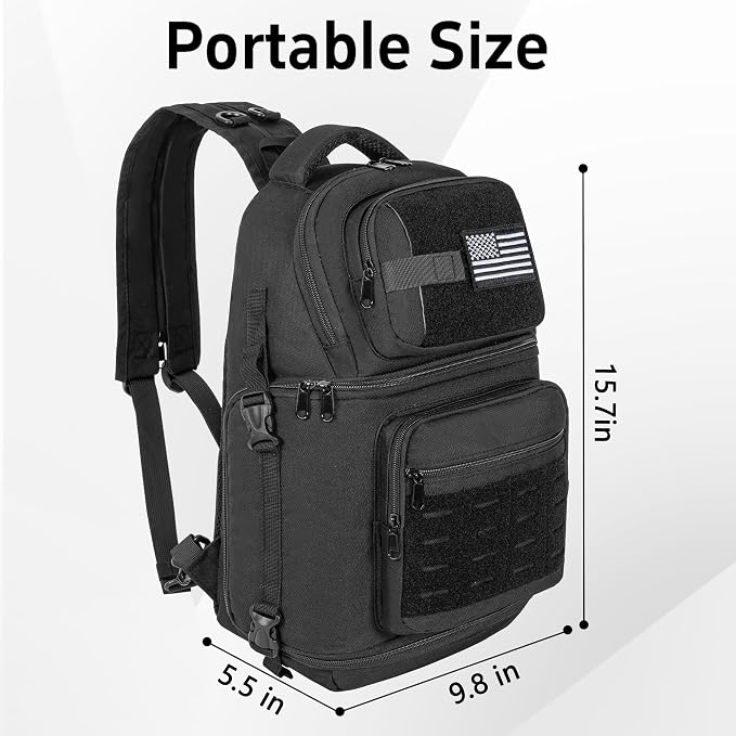 TORIBIO Camera Sling Bag Backpack, DSLR/SLR/Mirrorless Camera Bag - Image 7