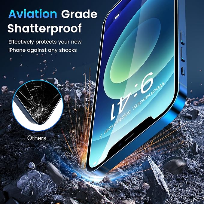 Fotbor for iPhone 12 Screen Protector - Image 2