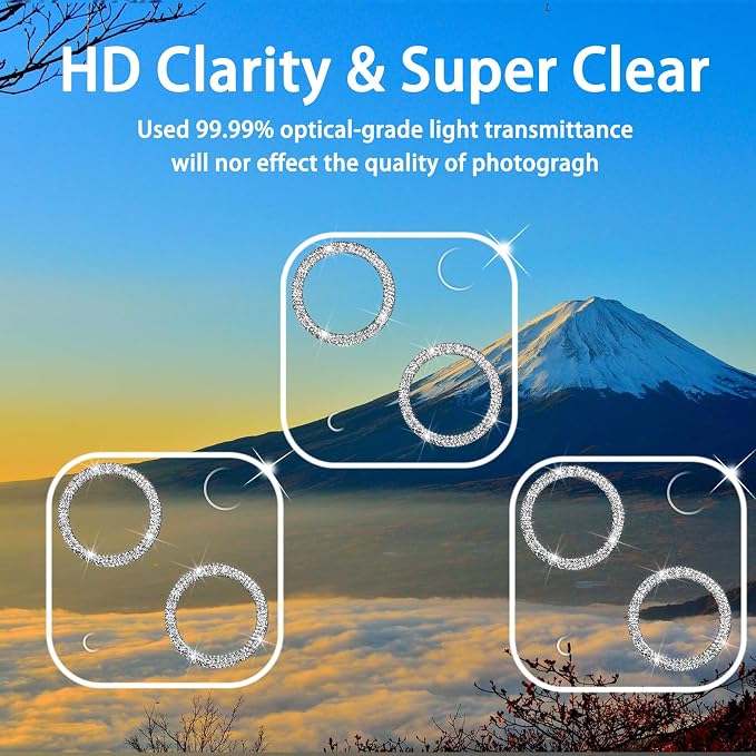 3 Pack Dengduoduo Tempered Glass Camera Lens Protector - Image 3