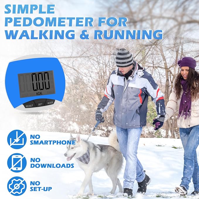 Copkim 9 Pcs Simple Pedometers Bulk - Image 3