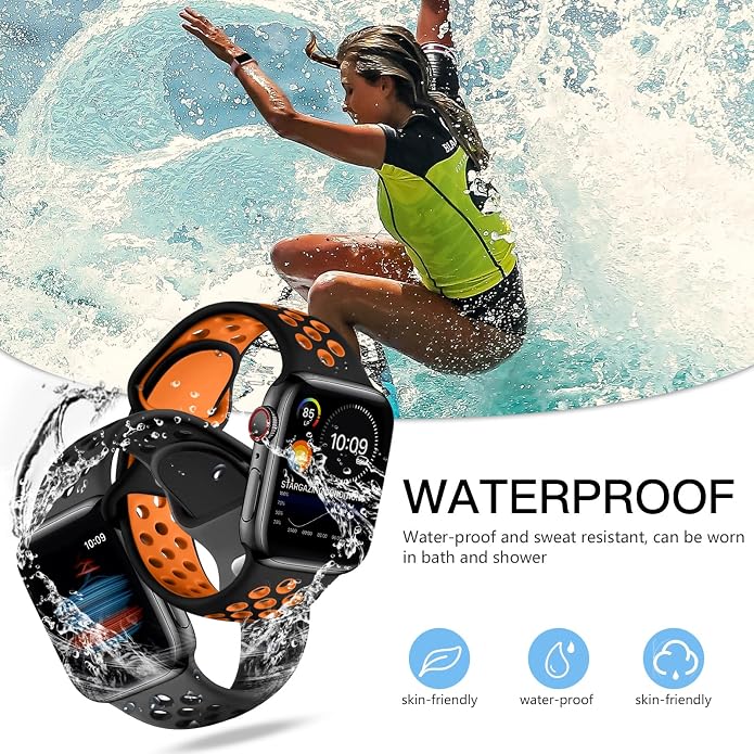 Adorve 4 Pack Sport Bands Compatible - Image 3