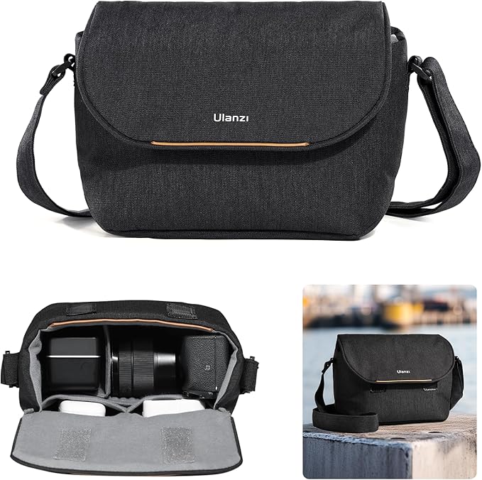 ULANZI Camera Bag, SLR/DSLR Camera Case Professional, Crossbody Photography by ulanzi