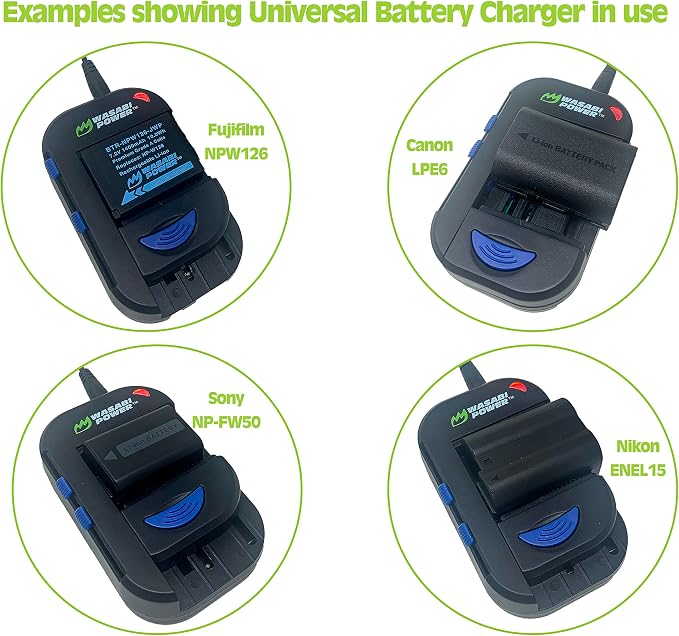 Wasabi Power Universal Camera Battery Charger Compatible - Image 6