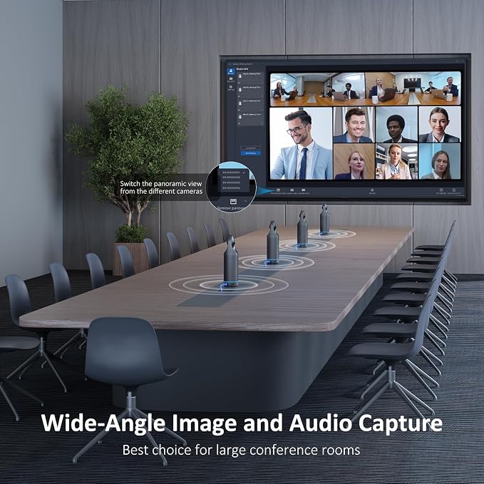 NexiGo Meeting 360 Ultra, Enhanced All-in-One Conference Camera System - Image 6