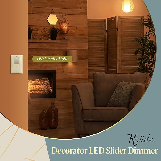 TOPGREENER Kalide Dimmer Light Switch, LED Dimmer Switch, Full Range Dimming - Image 3