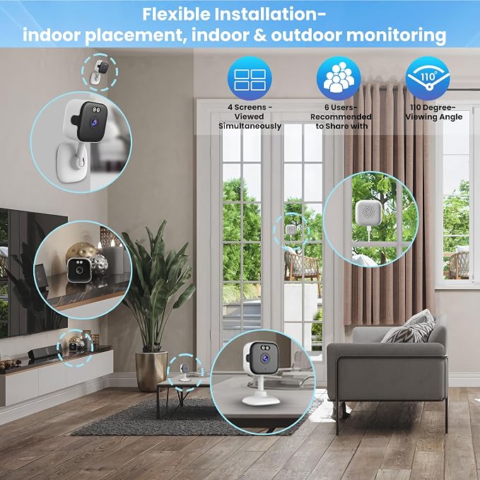 vebiliki 【2 Pack】 Window Cameras - Image 6