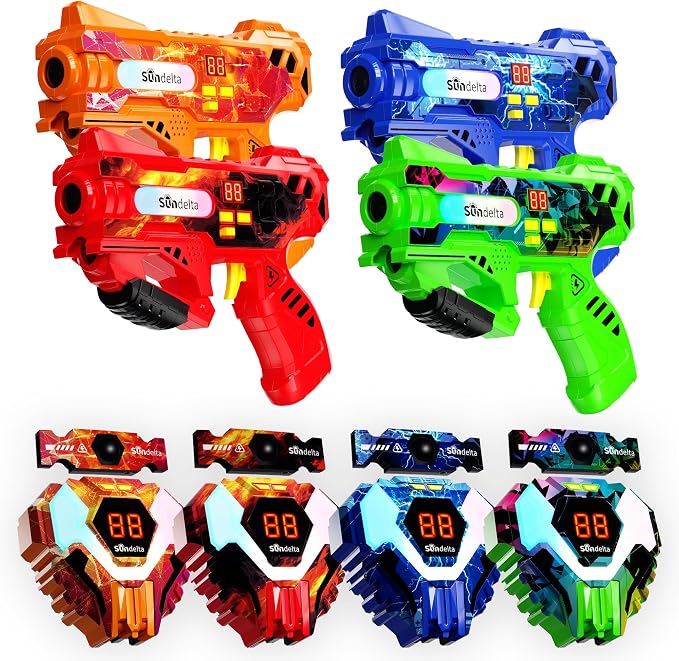 Rechargeable Laser Tag Guns Set of 4 - Image 8