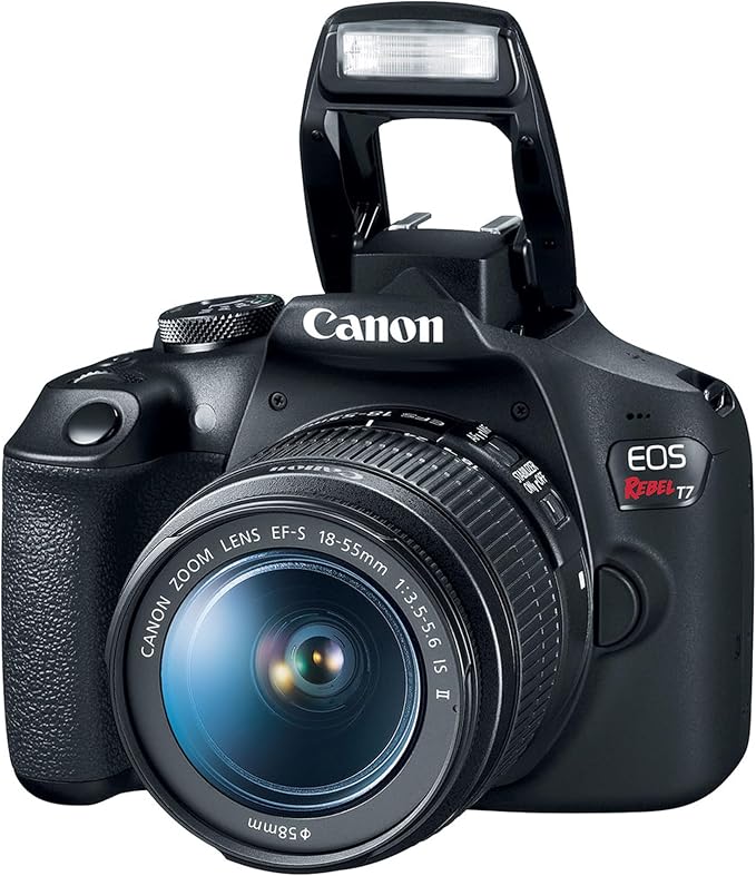 Canon EOS Rebel T7 DSLR Camera Bundle – EF-S 18-55mm Lens, 64GB Memory Card - Image 6