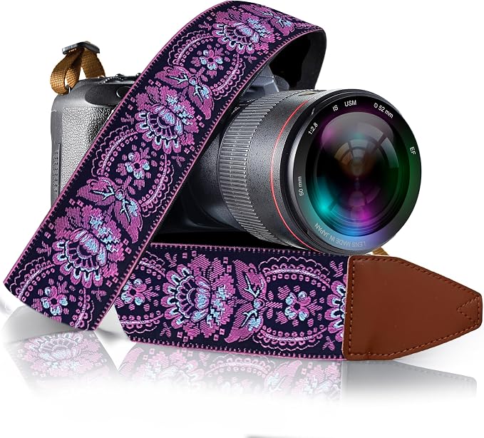 Art Tribute Camera Strap For Photographers Padded Universal Fit Neck Shoulder & by ArtTribute