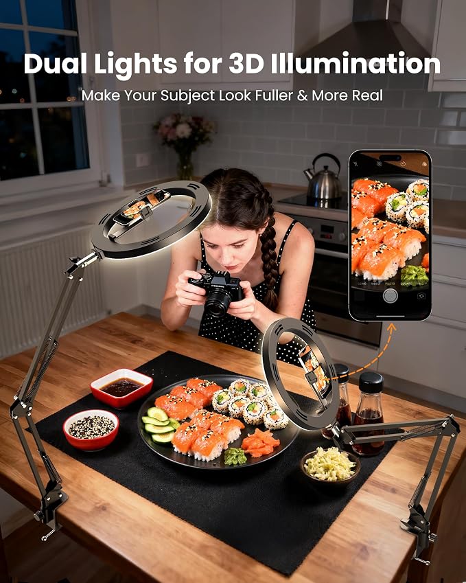Ring Light Overhead Camera Phone Mount - Image 2