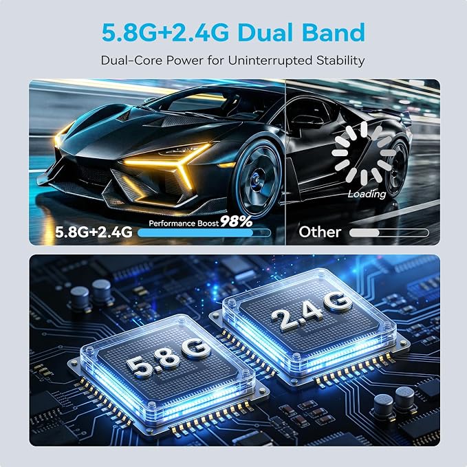2026 New Wireless HDMI Transmitter and Receiver, 360FT/110M Extender 4K Decode - Image 7
