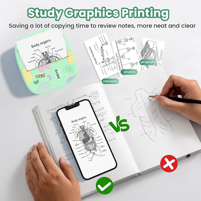 Mini Sticker Printer AHM2, Mini Thermal Printer - Image 5