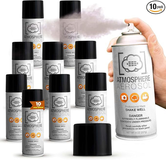 10 Pack Atmosphere Aerosol Haze/Fog Spray by AtmosphereAerosol