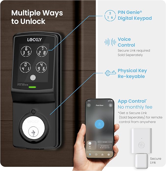 Lockly Smart Lock Model 7S, Keyless Entry - Image 2