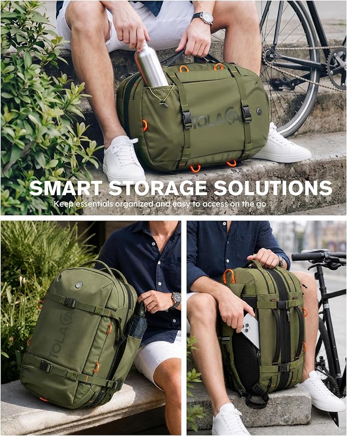 Tolaccea Travel Laptop Backpack - Image 7