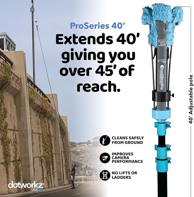DomeWizard™ 40' Security Camera Cleaning Kit - Image 2