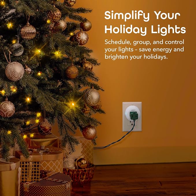 Geeni Dot Smart Plug with 2.4GHz WiFi Connectivity – 2-Pack Compact, - Image 4