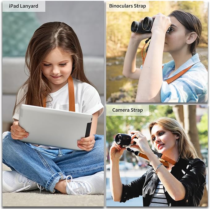 FIEIL Adjustable Shoulder Strap, Nylon Camera Strap, Comfortable Neck Strap - Image 2