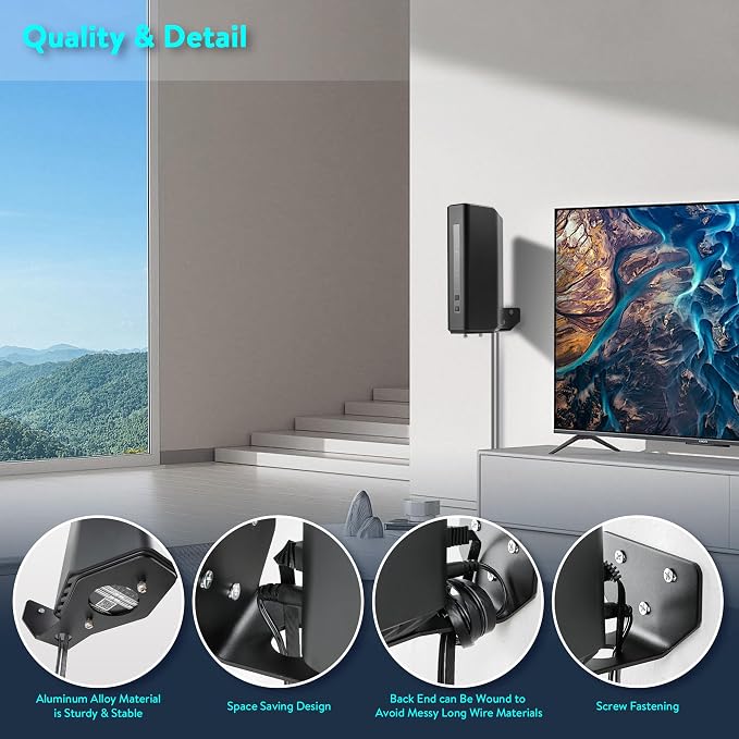 Wall Mount Kit for Nighthawk Router, WIFI7 Mesh System forRS200 RS280 RS300 - Image 3