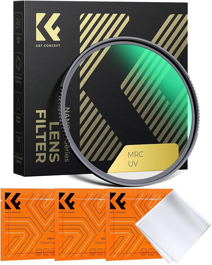 K&F CONCEPT 58mm MC UV Protection Filter by KFCONCEPT