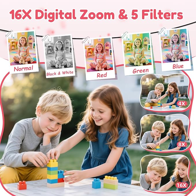 Digital Camera, FHD 4K Digital Point and Shoot Camera - Image 7