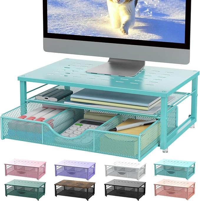 gianotter Computer Monitor Stand Riser, office organizer by gianotter
