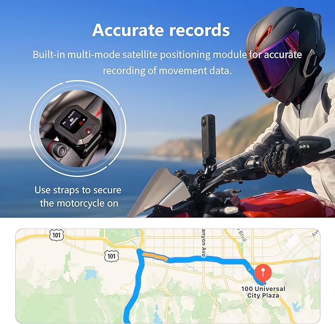 GPS Remote Control for Insta360 X5/X4/X4 Air X3/Go 3S/ACE pro 2/ACE Pro/ONE X2 - Image 3