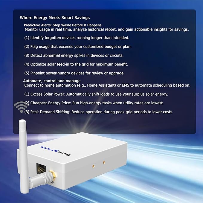 Home Energy Monitor Lite-Real Time Electricity Usage Monitor, Power Consumption - Image 6
