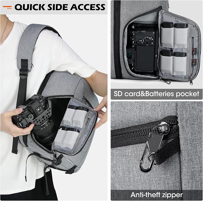 SDYSM Camera Bag Backpack Professional - Image 3