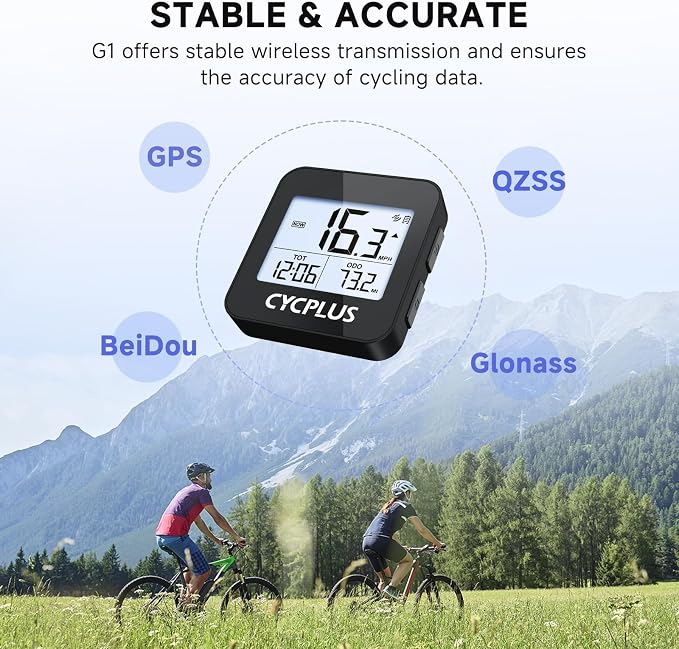 CYCPLUS GPS Bike Computer, Wireless Cycling Computer - Image 4