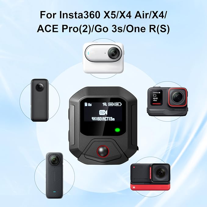 GPS Remote Control for Insta360 X5/X4/X4 Air X3/Go 3S/ACE pro 2/ACE Pro/ONE X2 - Image 6