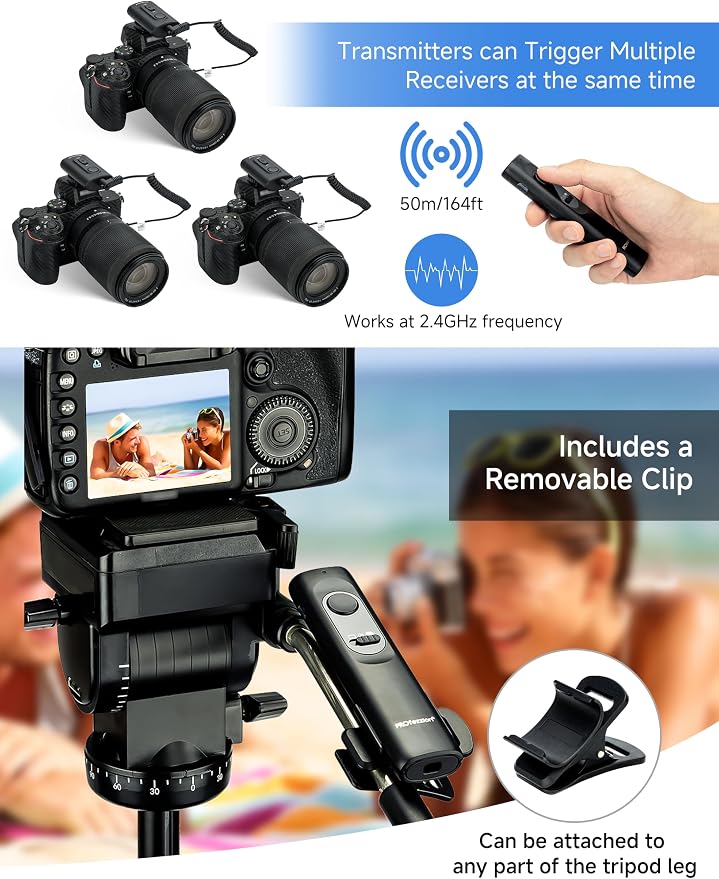 PROfezzion Wireless Shutter Release Remote Control - Image 5