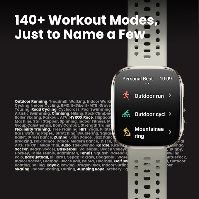 Amazfit Bip 6 Smart Watch 46mm, 14 Day Battery, 1.97" AMOLED Display, GPS & - Image 7
