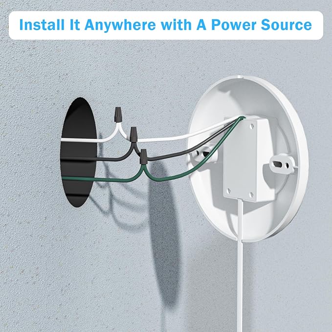 Hardwired Kit for Ring Cams, IP67 Waterproof Design for Outdoor or Indoor Use - Image 4