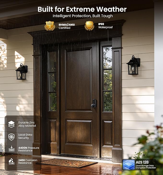 Veise VE028 Built-in Wi-Fi Smart Lock - Image 9