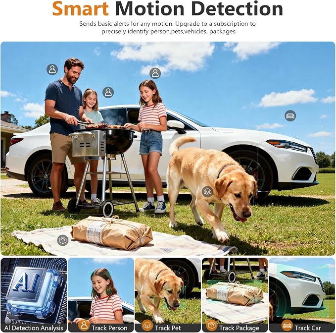2K FHD Security Camera Wireless Outdoor Cameras - Image 8