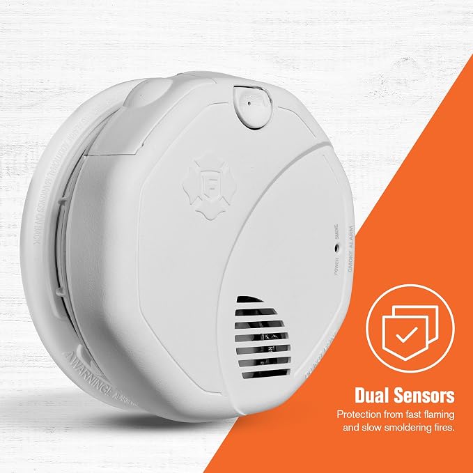 First Alert SM300-AC, Interconnect Hardwire Dual Sensor Smoke Alarm - Image 2