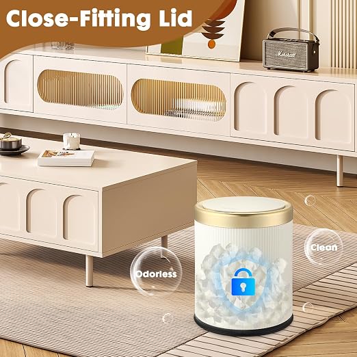 Automatic Motion Sensor Bathroom Trash Can - Image 7